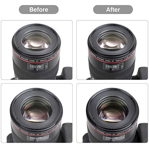 17-in-1 Camera Cleaning Kit for DSLR Cameras (Canon, Nikon,Sony), with Air Blower/Cleaning Pen/Detergent/Cleaning Cloth/Lens Brush/Carry Case 17-in-1