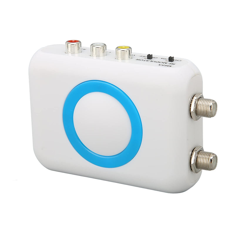 Generic RF Modulator, Professional HD VHF Demodulator Converter with AV Output and RF Output, for CATV System NTSC TV Format