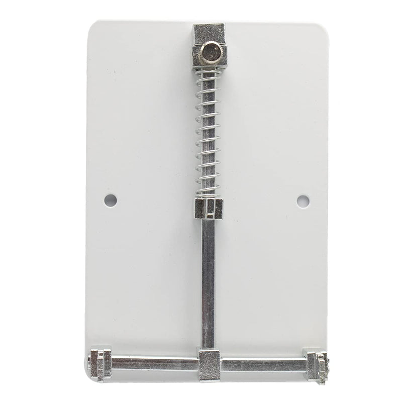 MMOBIEL Universal PCB PCB Holder - Jig Holder Clamp Repair Tool - Soldering Set - Stainless Steel - Motherboard PCB Board Holder - 12 x 8 cm