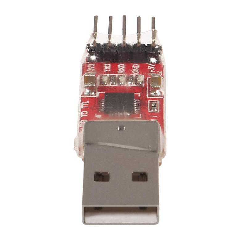 Aitrip 3 Sets CP2102 Module USB to TTL 5PIN Serial Converter Adapter Module Downloader with Jumper Wires for UART STC 3.3V and 5V