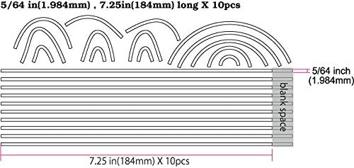 Binding Sticker/Decal For Body, Neck, Headstock (Abalone) 2mm Abalone