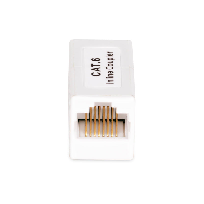 StarTech Cat6 Keystone Coupler 5-Pack, RJ45 F/F Inline, T568B | Unshielded, Joins two Cat6 cables, Straight-through T568B pinouts, 2.5G/5G/10G networks, Cat5/5e compatible, T568B Connector