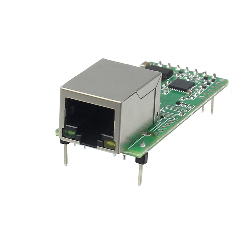 PUSR USR-TCP232-T2 Tiny Serial Ethernet Converter Module Serial UART TTL to Ethernet TCPIP Module Support DHCP and DNS (1Piece) 1Piece