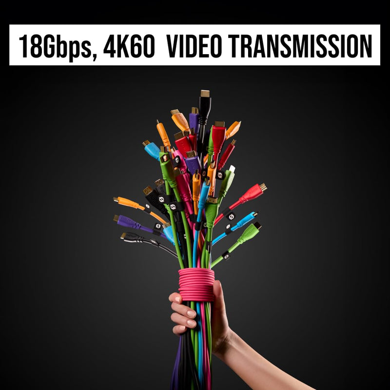 RØDE HDMI-3 Premium High Speed HDMI Cable with Ethernet (3m/10ft, Pink) HDMICABLE3M-P