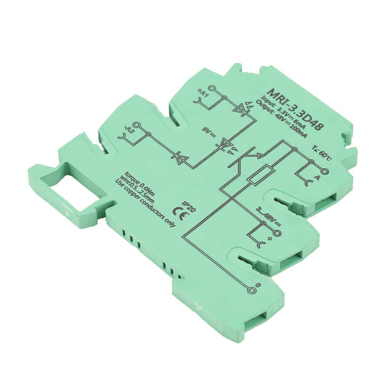 [AUSTRALIA] - Optocoupler, PLC Relay, MRI-3.3D48 DC Separates Photoelectric Coupler Separating PLC Relay Module Input 3.3VDC Output 3-48VDC 