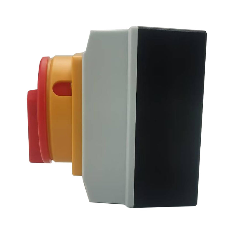 YJYUIU YJUIS416 Main Switch Circuit Breaker 4 Pin 16A Rotary Switch IP65 Waterproof Housing