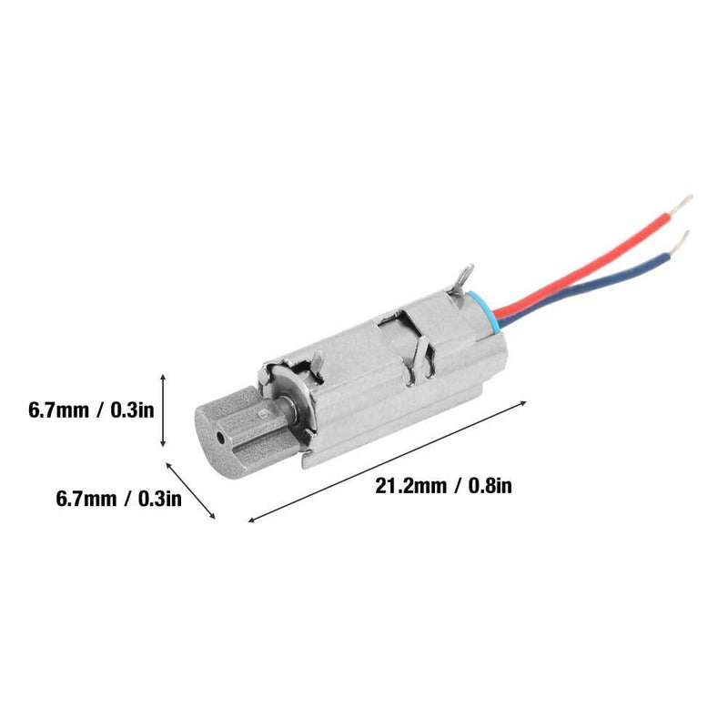 Coreless Vibration Motor, 5pcs 11500rpm Strong Vibration Coreless Micro Vibration Motor for Hand Detection Equipment