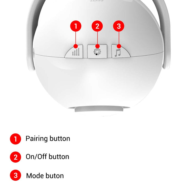 CPVAN Motion Sensor Alarm, Wireless Infrared Home Security System, PIR Motion Detector Alert (125dB, 328ft, Battery Operated) with Remote Control(Key Fob). Model: CP2 CP2 Motion Detector