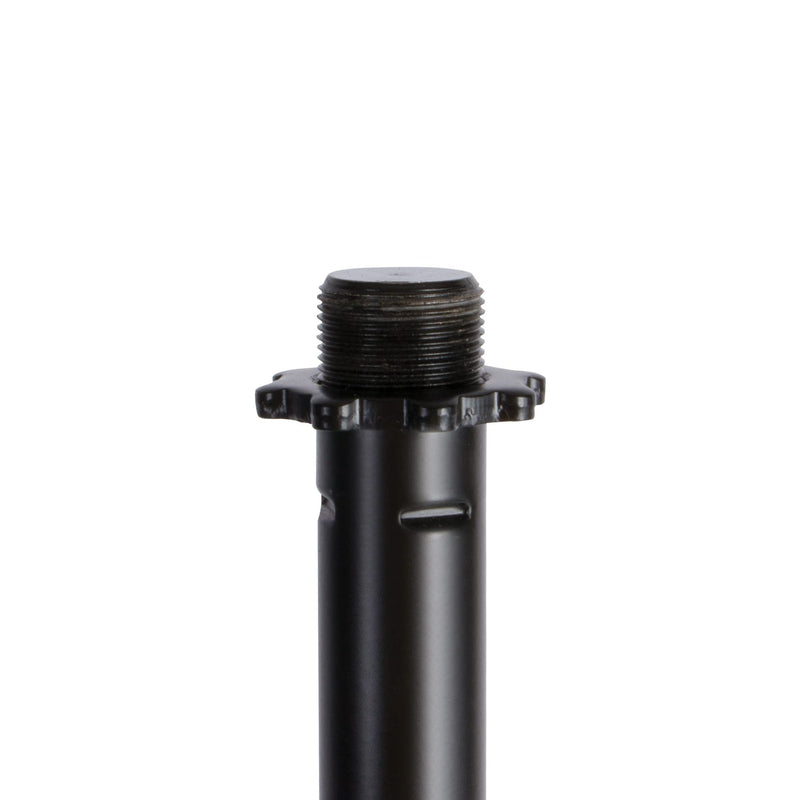 OnStage On-Stage MS7700B Tripod-Base Mic Stand (Setup for Vocal and Instrument Microphones, Adjustable Height, 5/8″-27 Threading, Portable, Folding, Nonslip Rubber Feet, Cable Clip, Steel, Black)