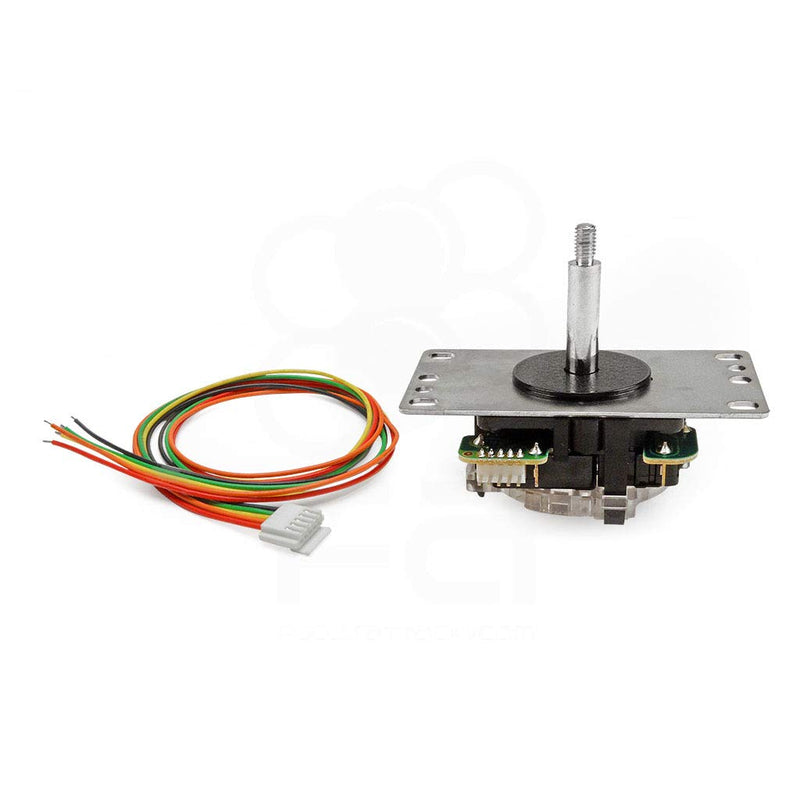 Sanwa JLF-TP-8YT Joystick + Sanwa 8 pcs OBSF-30 Push Button Bundle Kit Color : Red - for Arcade Game 4 & 8 Way Adjustable, Compatible with Catz Mad SF4 Tournament Joystick S@NWA