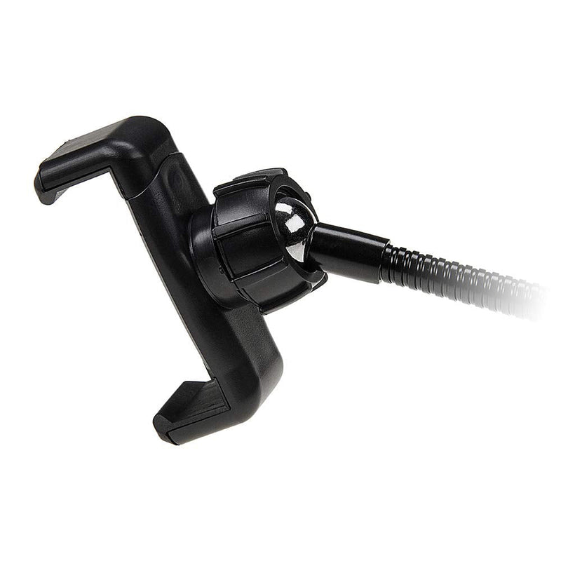 [AUSTRALIA] - Fotodiox Cell Phone Mount w/Gooseneck Tripod/Hot Shoe Adapter - Universal Phone 1/4" Tripod Mount Clamp for Smartphones, 2.2-4" Wide Adjustable 