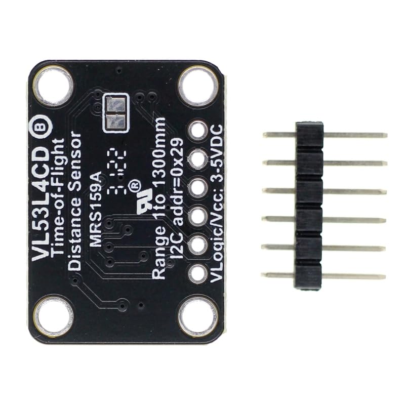 VL53L4CD Flight Time Distance Sensor, I2C 1-1300 mm ToF Distance Sensor Module for Aircraft, MRS159A Flight Time Distance Sensor