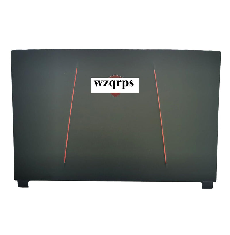 Replacement Laptop LCD Cover Back Rear Top Lid with Front Bezel Hinges for MSI GE75 GP75 GR75 GL75 Raider 8SG 8SF 8RE 8RF MS-17E1 E2 MS-17E4 MS-17E7 3077E2A211Y311 3077E2A213Y 3077E2A213 Black