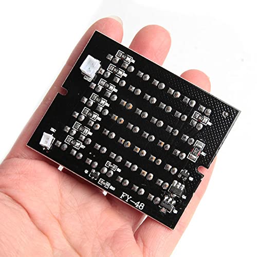 1 pcs DC 12V 1A Invisible CCTV 48-LED Night Vision 940nm IR Infrared Illuminator Light + Wire 60cm