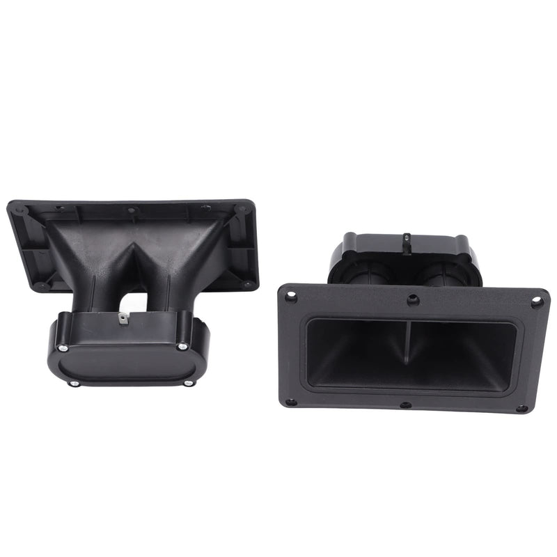[AUSTRALIA] - Piezoelectric Speaker Dual Driver Tweeter Horn, 98dB Sensitivity, Ceramic Driver, Wide Dispersion Speakers for DJ Speakers, Studio Monitors, Karaoke Speakers 