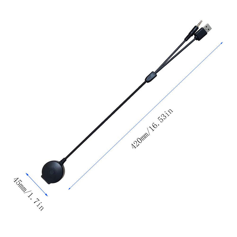 [AUSTRALIA] - Bluetooth Adapter Compatible with Mini Cooper BMW Car Apple Android Phone Music AUX 3.5 Wireless Cable Capable Devices 