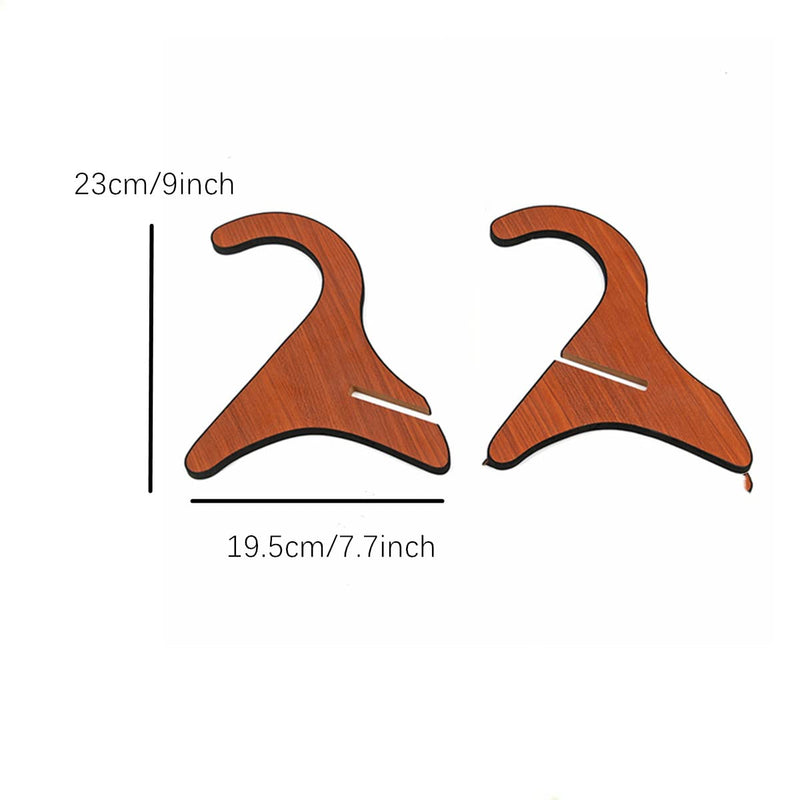 Ukulele Stand, Mahogany Foam Ukulele Stand, Portable Wooden Ukulele Stand for Ukulele, Mandolins and Violins
