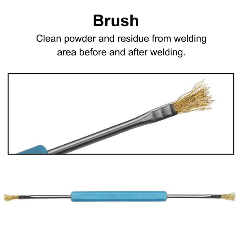 Soldering Tool Set for Soldering Work, Soldering Aid Set, Double-Sided Solder Assist Tools, Soldering Accessories, Pack of 6