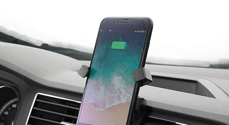 iJDMTOY Compatible with Volkswagen: 2015-2020 MK7 GTI/Golf Smartphone Gravity Holder w/Exact Fit Clip-On Dash Mount (Won't Occupy Air Vent Opening)