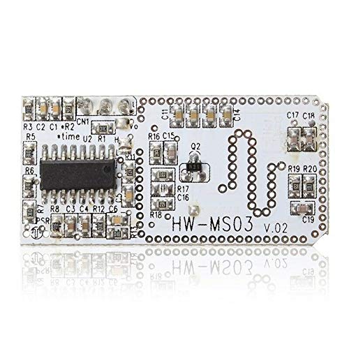 TECNOULAB 5pcs HW-MS03 2.4GHz to 5.8GHz Microwave Radar Motion Sensor
