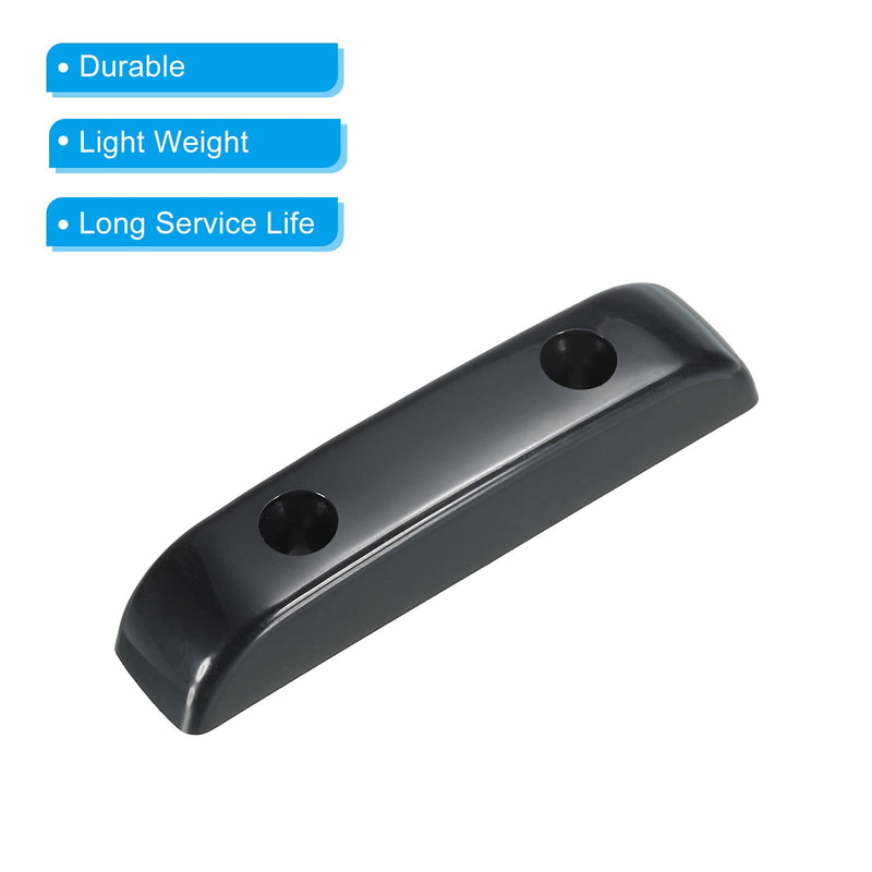 MECCANIXITY Plastic Bass Thumb Rest Finger Rest Black for Precision Bass Jazz Bass Bridge Guitar with Screws