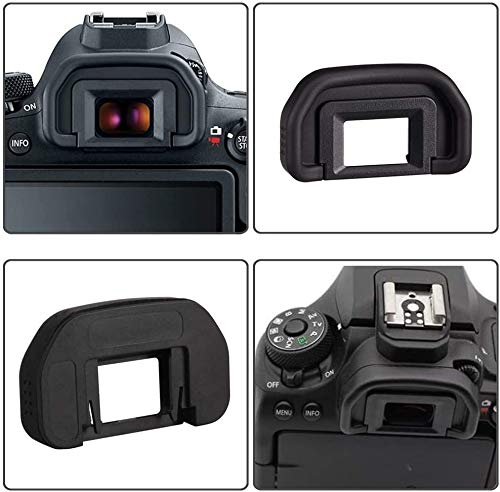 EB Eyecup for Canon EOS 90D 80D 70D 60D 50D 40D 20D 5DII 6DII Camera 2-Pack