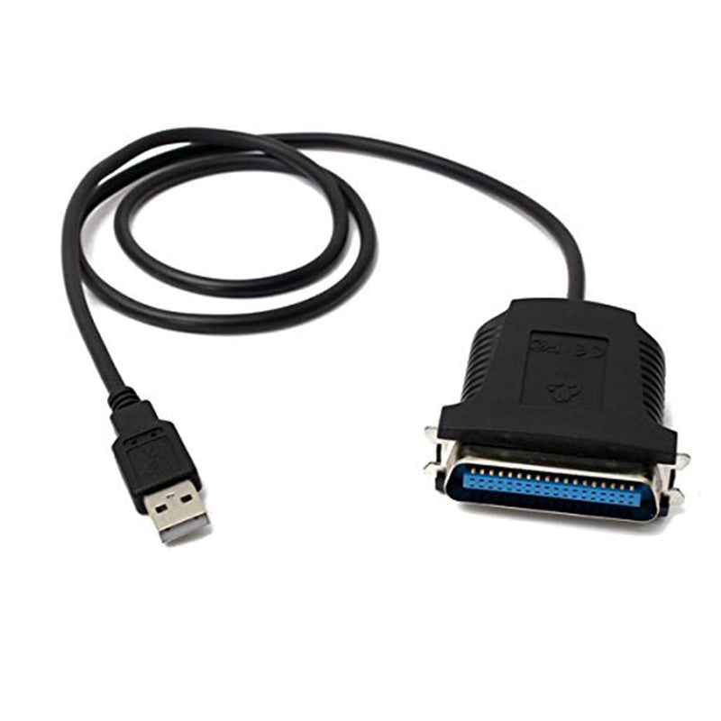 NEORTX USB to CN36 Cable, USB 2.0 Type A Male to Centronics 36 CN36 Male Parallel IEEE 1284 Printer Adapter Cable