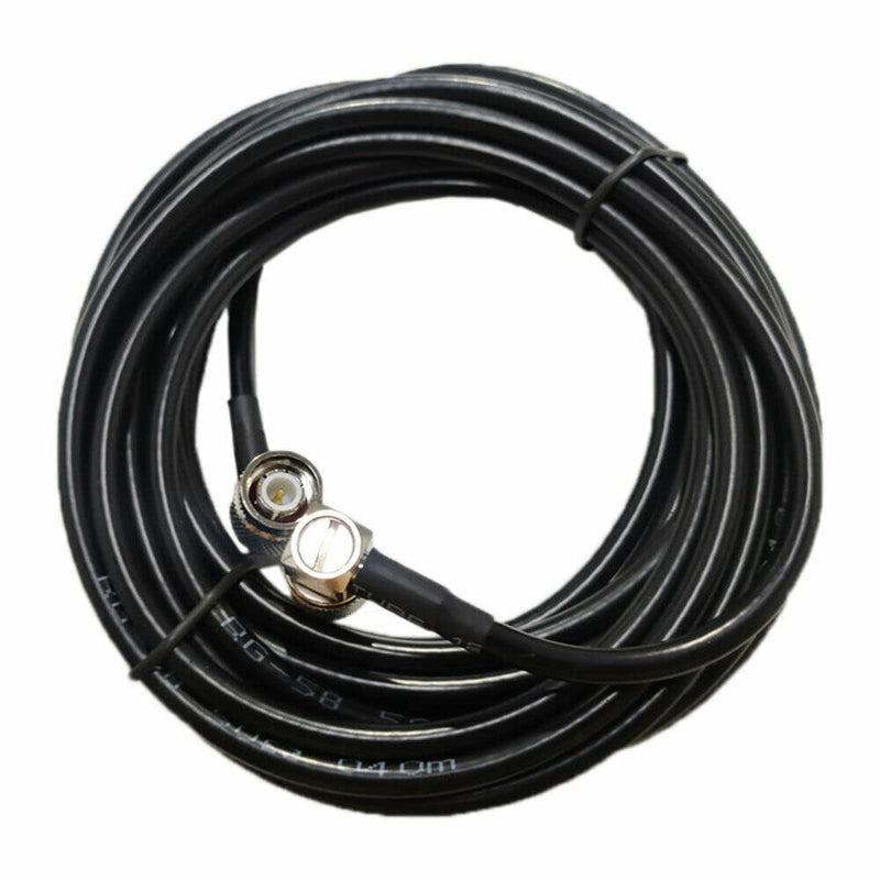 15FT 90° Ag Leader Antenna Cables for Trimble GPS EZ-Guide FMX TNC Male to Male