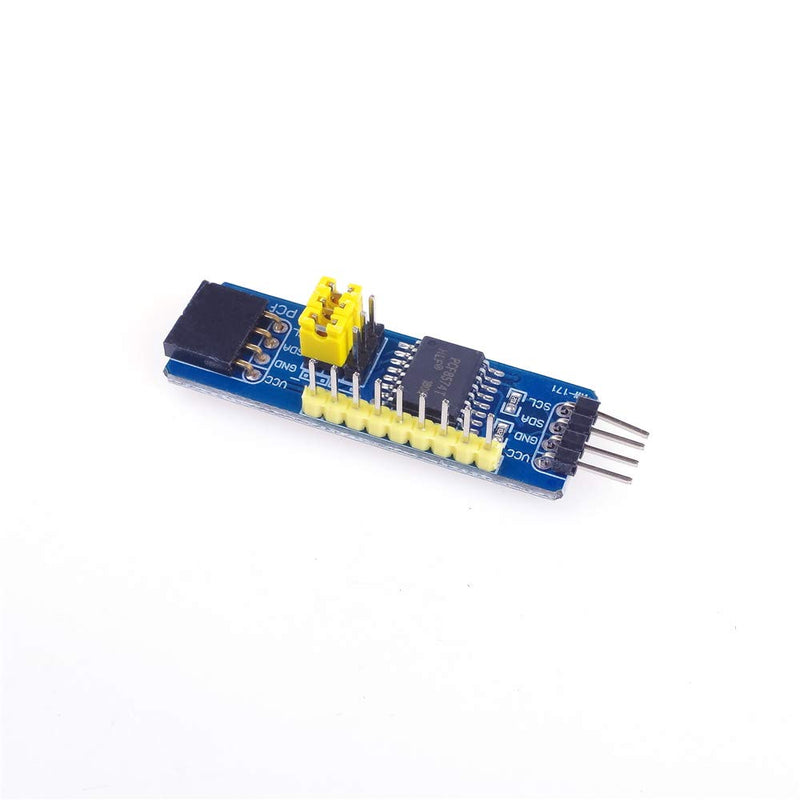 ANGEEK 2Pcs PCF8574 I2C Interface 8-bit IO Expansion Board I/O Expander I2C-Bus Evaluation Development Module