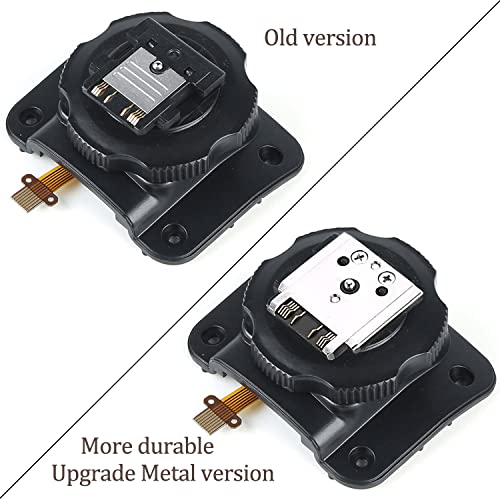 Godox V860II-S Hot Shoe Replacement Mount Foot, Speedlite Flash Repair Parts for V860IIS (for Sony Version) Flash Hotshoe Replacement (Upgrade Metal Version) for V860II-S