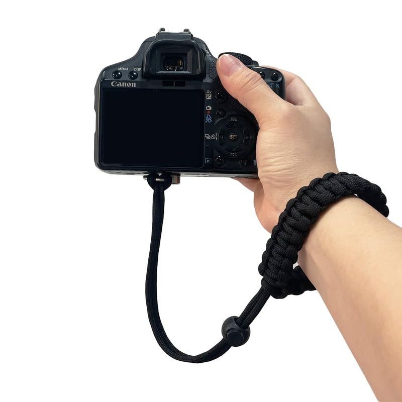 Camera Wrist Strap Adjustable Paracord Camera Hand Straps Lanyard with 1/4 Inch D Ring Screw for DSLR Camera Phone Gimbal Stabilizer Selfie Stick Tripod Mount