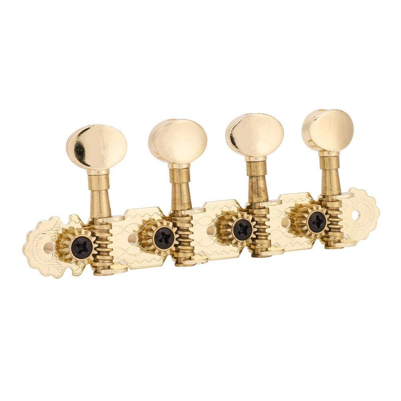 Mandolin Tuning Pegs, Heads Tuners Tuning Button Accessories for Mandolin (Gold)