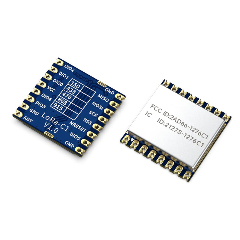 LoRa sx1276 Networking Transceivers LoRa1276-C1 915 Mhz x2 PCS | Compatible with RFM95W LoRa RF Chip Module