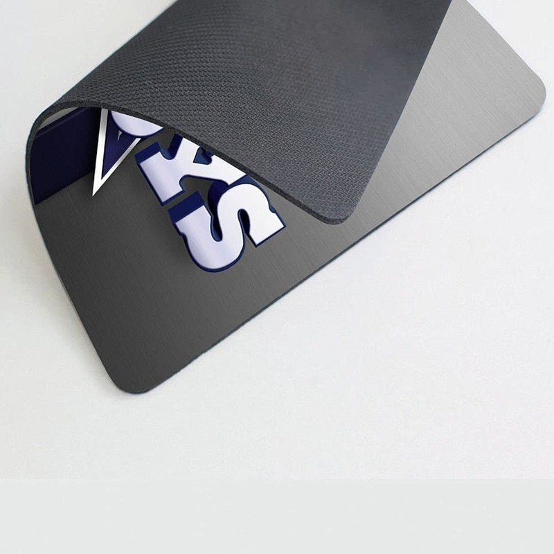 Gaming Mouse Pad Sport Fans Gift,Life Needs Sport Mousepad with Non-Slip Rubber Base for Laptop Computer Desktop Mat - Blue White
