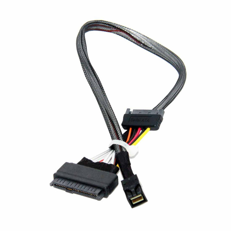 [AUSTRALIA] - 𝐃𝐢𝐋𝐢𝐧𝐤𝐞𝐫 50CM HD Mini-SAS(SFF-8643) to U.2 (SFF-8639) NVMe SSD Cable 