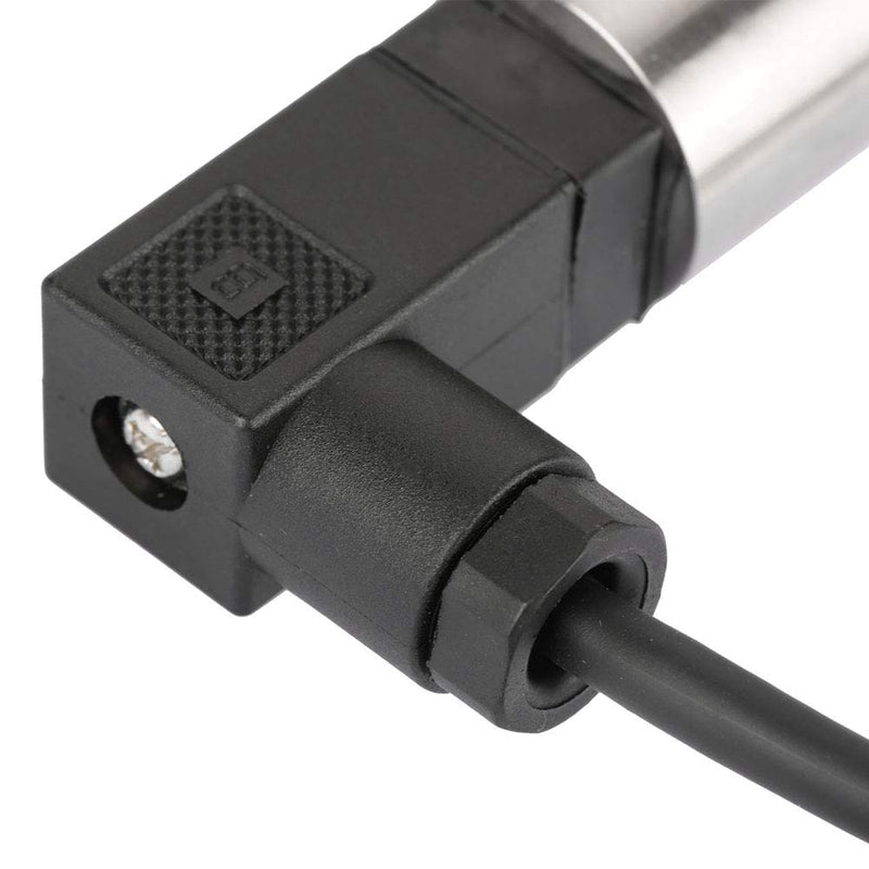 Pressure Transmitter, 4-20 mA Output G1/4 Inch Silicon Pressure Sensor for Water, Gas, Fuel, Oil or Air Pressure (0-1MPA)