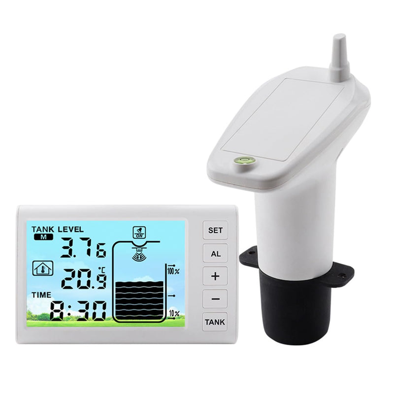 [AUSTRALIA] - Ieron Ultrasonic Level Meter, Water Level Indicator, Water Level Indicator, Multifunctional Household Digital Display, Water Tank 
