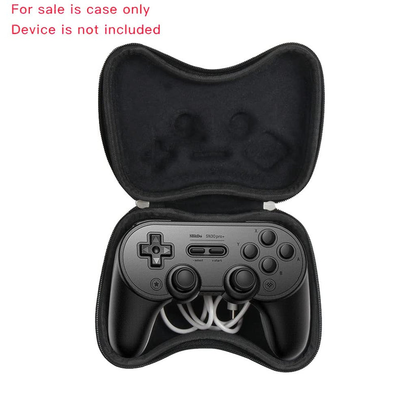 Hermitshell Travel Case for 8Bitdo Sn30 Pro+ Bluetooth Controller Wireless Gamepad (Black Edition) Black Edition