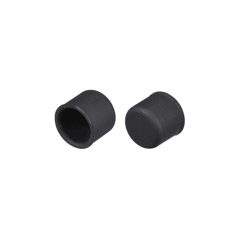 uxcell Silicone RCA Port Anti-Dust Stopper Cap Cover Black 20pcs