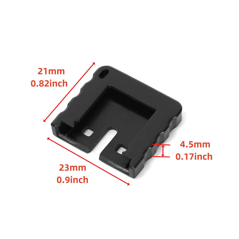 3Pcs Hot Shoe Mount Foot Case Compatible with Sony MI Port Godox X2S X3S Xpros XproIIS V1S V1proS Etc