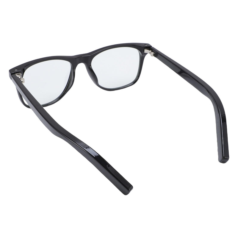 Fockety AI Smart Glasses for Men Women, Real Time Translation Glasses with Bluetooth for 100+ Languages, Bluetooth Glasses with Built in Mic & Speaker for Travel, Business (#2) Black Frame