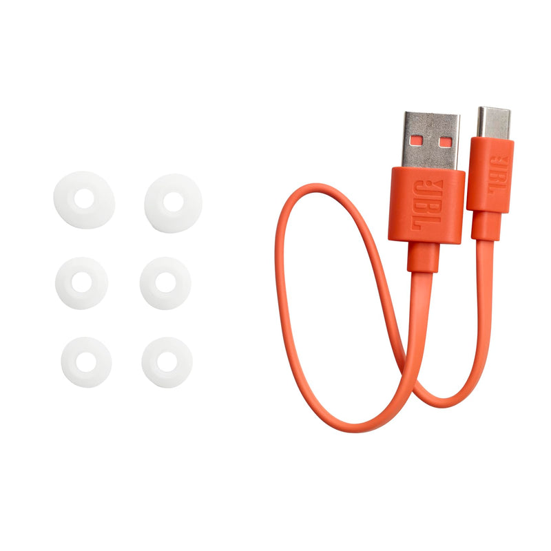 JBL Vibe Beam - True Wireless Earbuds - White | JBL Deep Bass Sound, Comfortable fit, Up to 32 8h 24h total hours of battery life with speed charging
