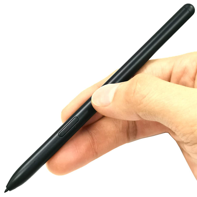 Tab S8 Ultra Pen Stylus X900 S8 S Pen Replacement Tab S8 Pen X700 Touch Pen for Samsung Galaxy Tab S8+ Pen SM-X800 X806 S8 Ultra SM-X906 S Pen with Tips S8 Pen Repair Part (Mystic Black) Mystic Black