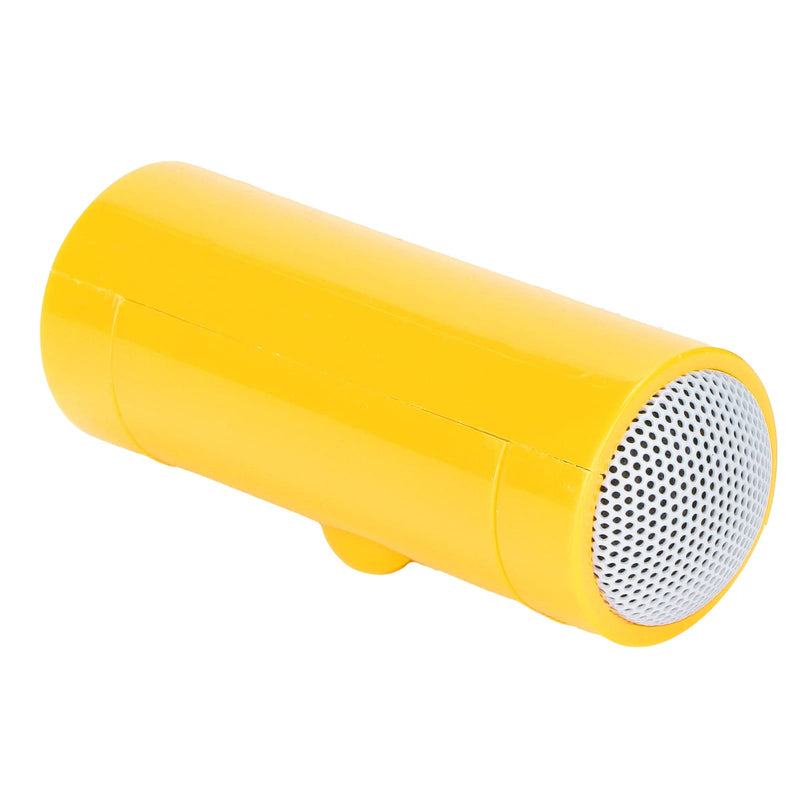Mini Stereo Speaker,New DIY Pillow Speaker, True HD and Unique Soft Sound Portable Speaker, Portable Plug in Speaker with 3.5mm Aux Audio Input, for Mobile Phones and yellow