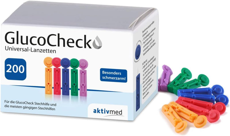 GlucoCheck Universal Lancets (Pack of 200)