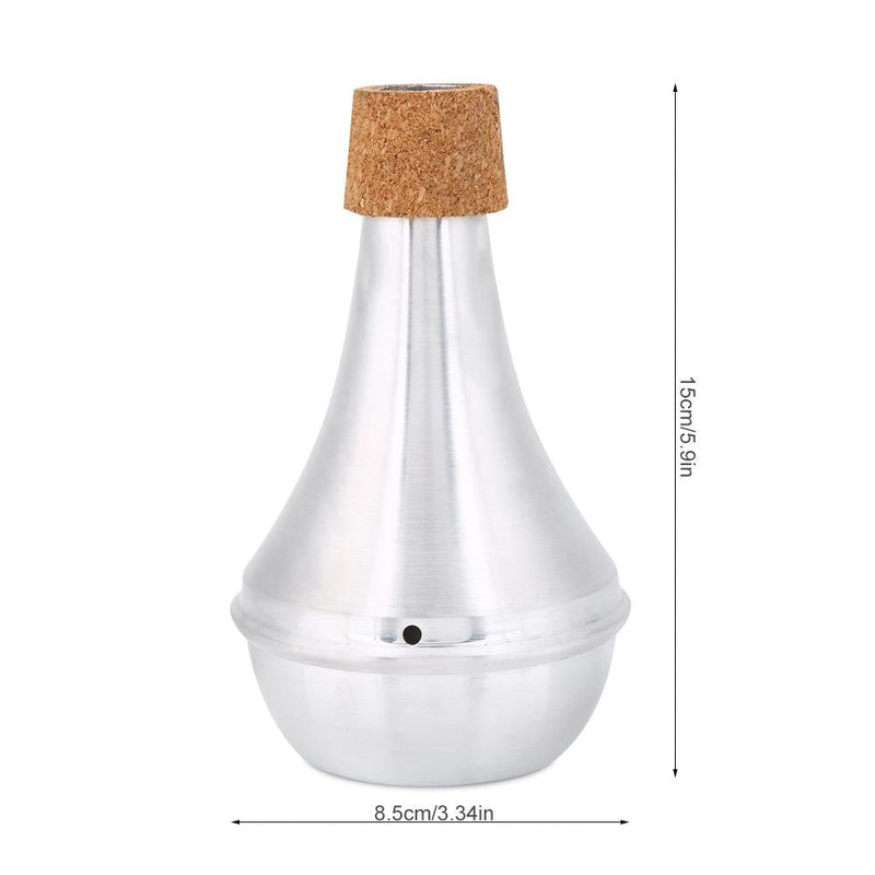 VGEBY Trumpet Mute, Lightweight Aluminum Alloy Practice Musical Instrument Part Accessory Played Accessories