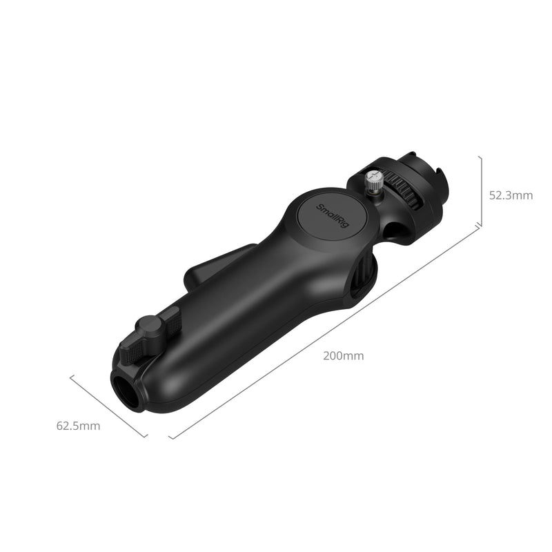 [AUSTRALIA] - SmallRig Quick Adjustment Light Stand Adapter, One-Button 180° Pitch Adjustment, 3kg Load Capacity, for COB Video Light/Camera/Phone Clips, for On-Camera Flash, 5181 