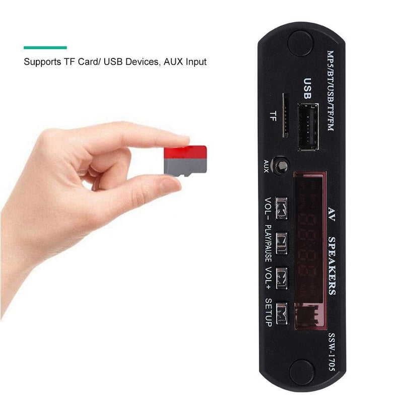 [AUSTRALIA] - MP5 Player 1280 * 720 HD MP5 Player Stereo Bluetooth Audio Player with Remote Control Support FM AUX Input 