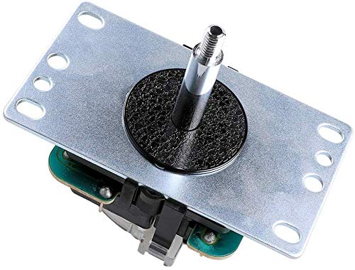 SANWA JLF-TP-8YT Original Joystick Gray - for Arcade Jamma Game 4 & 8 Way Adjustable, Compatible with Catz Mad SF4 Tournament Joystick (Gray Ball Top) S@NWA