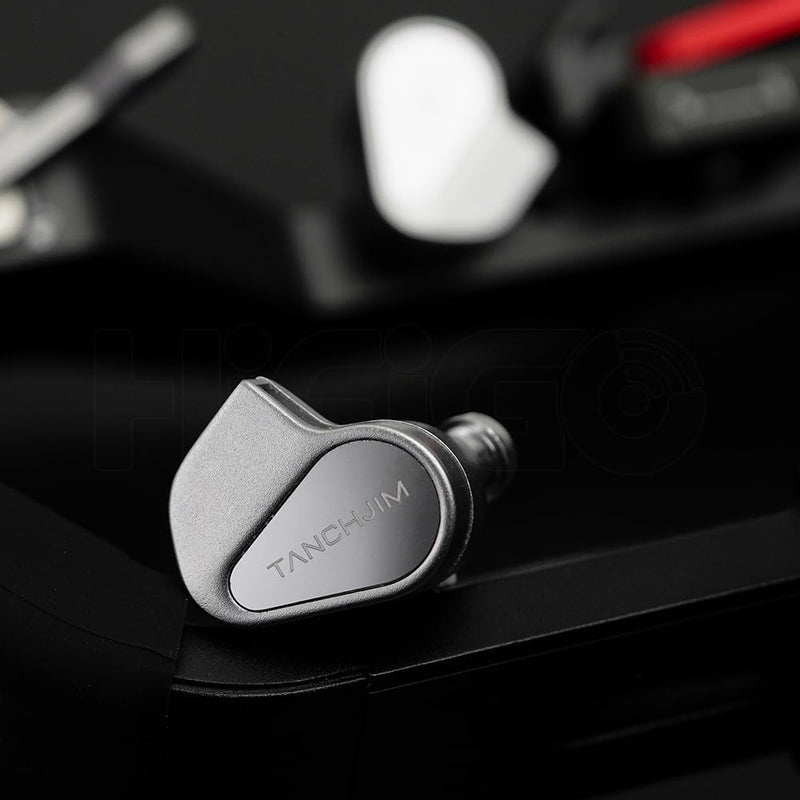 HiFiGo TANCHJlM 4U DMT-4Ultra in-Ear Monitors, Double-Chamber Dynamic Driver IEM Earphones with 4-Level Adjustable Circuit Filter System (4U)